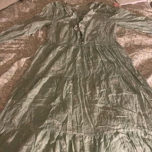 DOEN ASSAM DRESS WITH BELT 💚